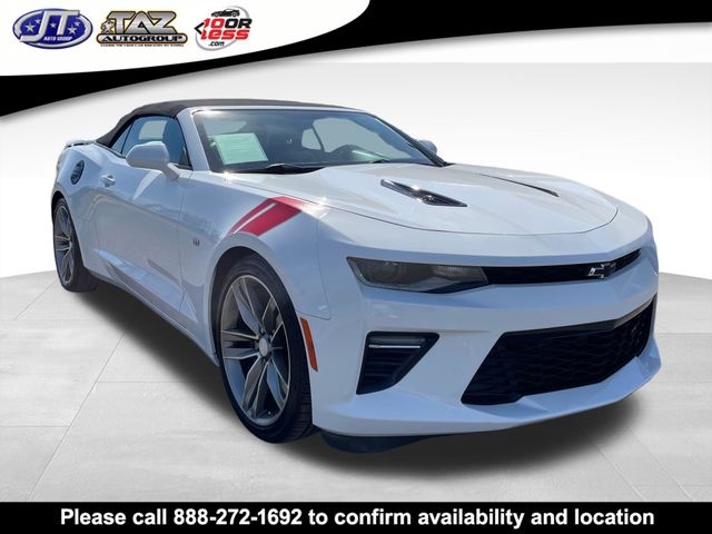 Summit White 2018 Chevrolet Camaro 2SS Convertible RWD Convertible Rear-Wheel Drive 8-Speed Automatic