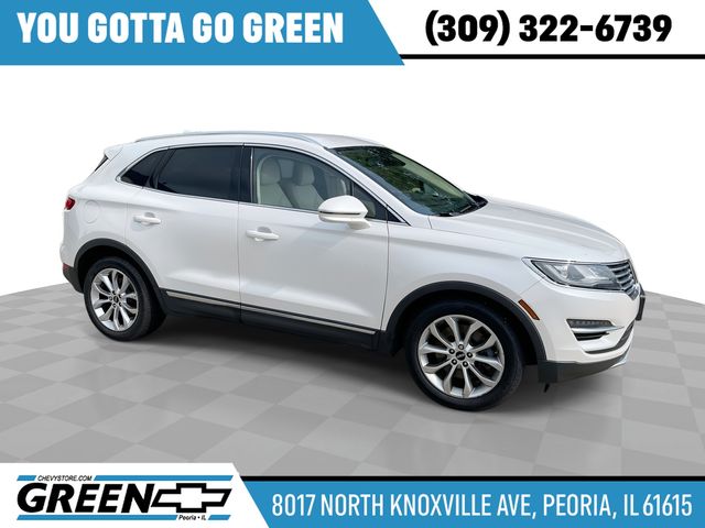 White Platinum Clearcoat Metallic 2016 Lincoln MKC SUV / Crossover Front-Wheel Drive 6-Speed Automatic