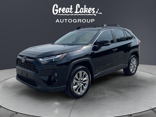 Midnight Black Metallic 2025 Toyota RAV4 SUV / Crossover Front-Wheel Drive 8-Speed Automatic
