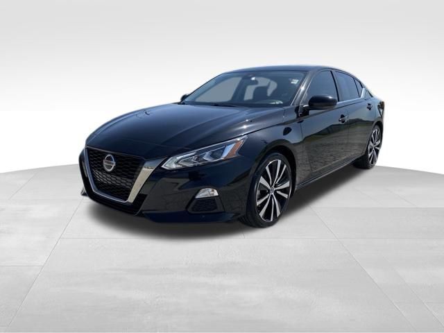 Super Black Clearcoat 2021 Nissan Altima Sedan Front-Wheel Drive Automatic