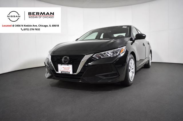 Super Black 2023 Nissan Sentra S FWD Sedan Front-Wheel Drive Continuously Variable Transmission