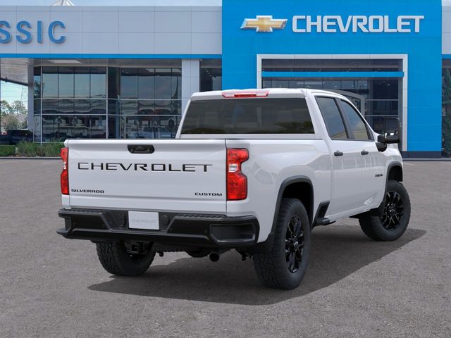 2026 Chevrolet Silverado 2500HD Custom White at Classic Elite Chevrolet Sugar Land