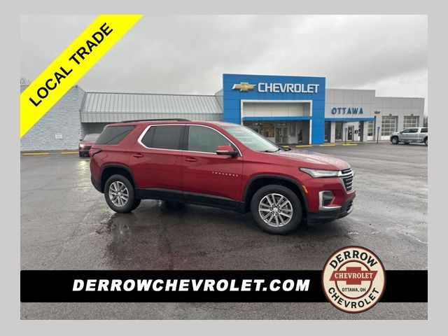 Cherry Red Tintcoat 2022 Chevrolet Traverse LT Cloth AWD SUV / Crossover Four-Wheel Drive 9-Speed Automatic