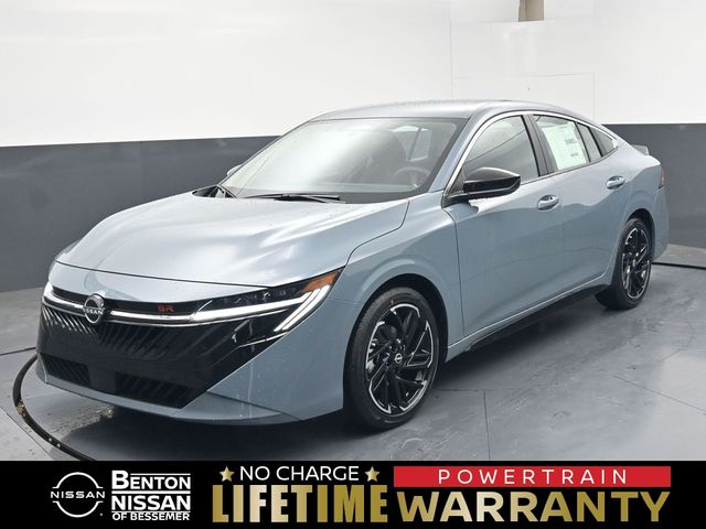 Atlantic Gray Metallic 2026 Nissan Sentra Sedan Front-Wheel Drive Continuously Variable Transmission