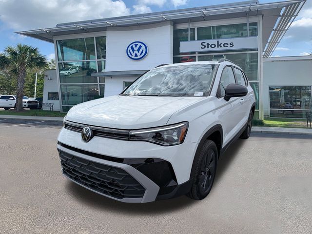 2026 Volkswagen Taos 1.5T S White at Stokes Volkswagen