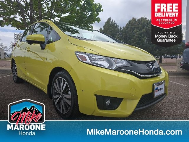 Mystic Yellow Pearl 2016 Honda Fit EX Hatchback Front-Wheel Drive Continuously Variable Transmission