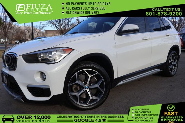 Alpine White 2018 BMW X1 SUV / Crossover All-Wheel Drive 8-Speed Automatic