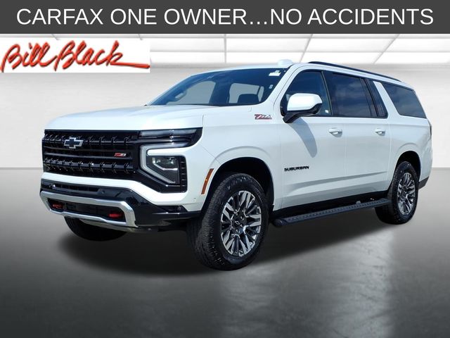 White (Iridescent Pearl Tricoat) 2025 Chevrolet Suburban SUV / Crossover Four-Wheel Drive 