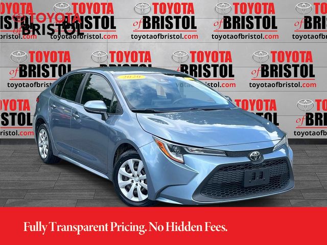 Celestite 2020 Toyota Corolla LE FWD Sedan Front-Wheel Drive Continuously Variable Transmission