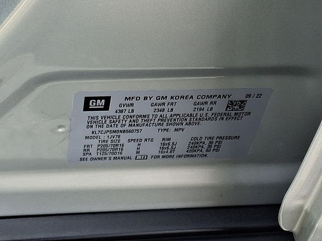 used 2022 Chevrolet Trax car, priced at $19,440