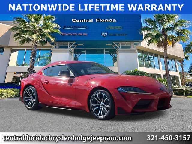 Renaissance Red 2.0 2022 Toyota Supra 2.0 RWD Coupe Rear-Wheel Drive 8-Speed Automatic