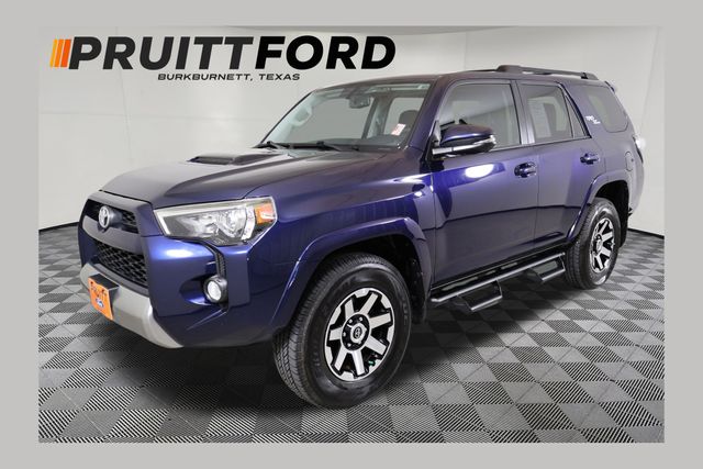 Nautical Blue Metallic 2019 Toyota 4Runner SUV / Crossover Four-Wheel Drive 5-Speed Automatic Overdrive