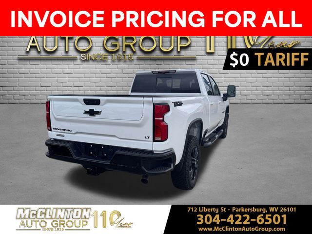 2025 Summit White Chevrolet Silverado 2500HD LT 4X4 Truck