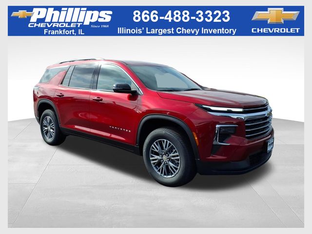 Radiant Red Tintcoat 2026 Chevrolet Traverse SUV / Crossover Front-Wheel Drive 8-Speed Automatic