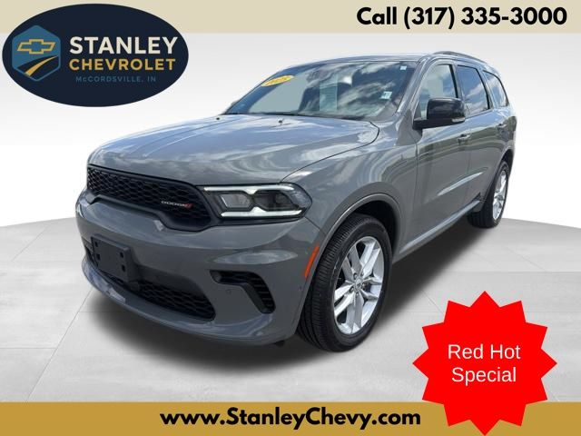 Gray Clearcoat 2025 Dodge Durango SUV / Crossover All-Wheel Drive 8-Speed Automatic