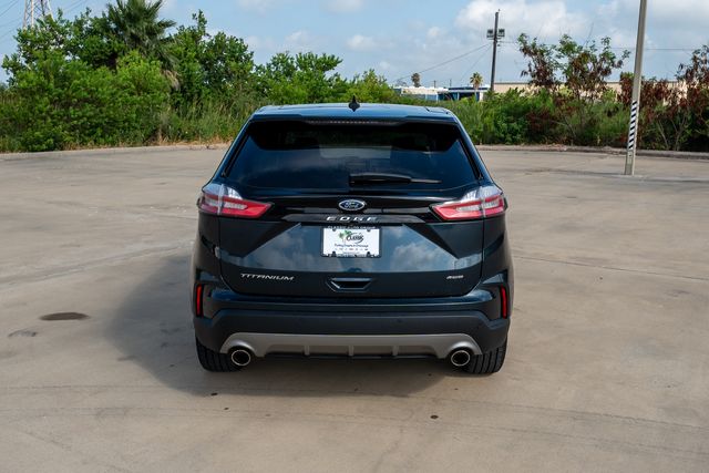 2024 Ford Edge Titanium Blue at DeMontrond Ford