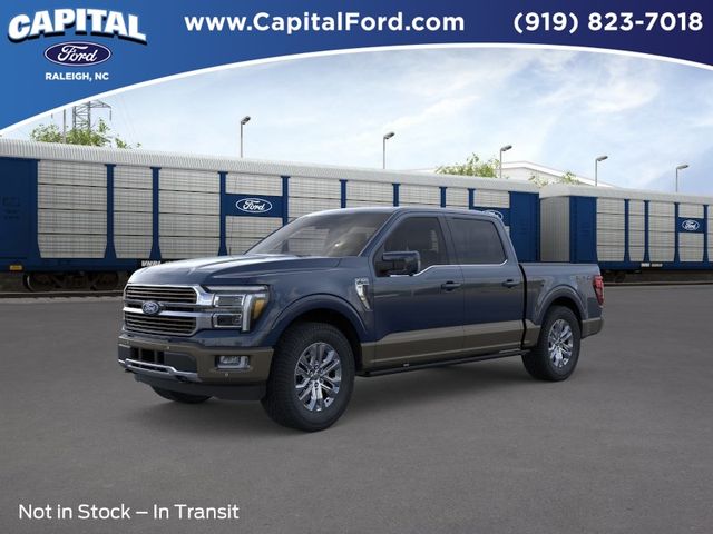 Antimatter Blue Metallic 2026 Ford F-150 King Ranch SuperCrew 4WD Pickup Truck Four-Wheel Drive Automatic