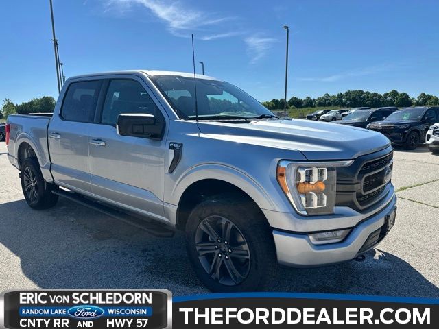 Silver Metallic 2023 Ford F-150 Pickup Truck Four-Wheel Drive Automatic