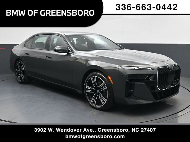 Gray (Dravit Grey Metallic) 2026 BMW 7 Series 760i xDrive Sedan All-Wheel Drive 8-Speed Automatic