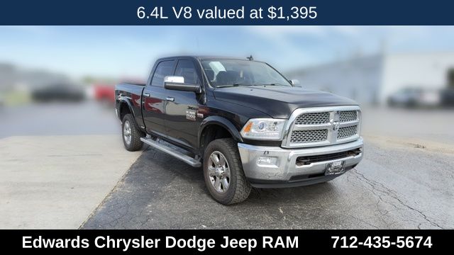 Black Clearcoat 2015 RAM 2500 Pickup Truck Four-Wheel Drive 6-Speed Automatic