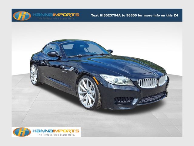 Black Sapphire Metallic 2015 BMW Z4 sDrive35i Roadster RWD Convertible Rear-Wheel Drive 7-Speed Manual