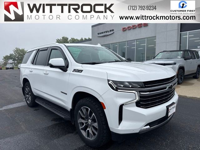 Summit White 2022 Chevrolet Tahoe SUV / Crossover Four-Wheel Drive