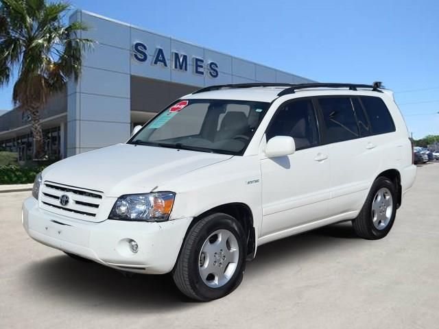 Super White 2004 Toyota Highlander SUV / Crossover 5-Speed Automatic Overdrive