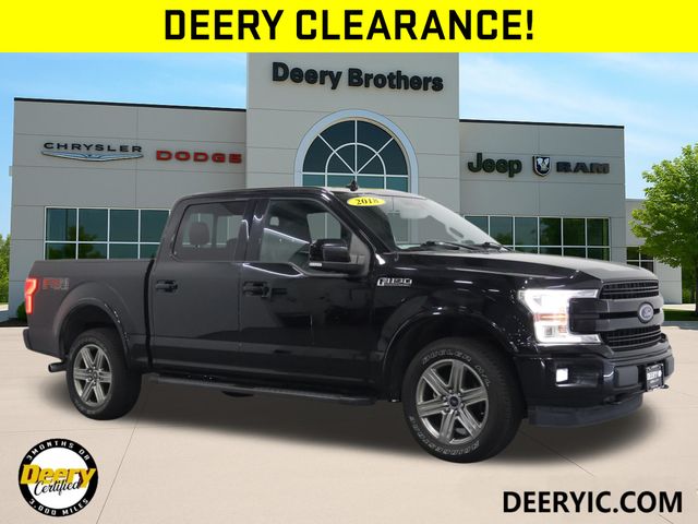 Shadow Black 2018 Ford F-150 Pickup Truck Four-Wheel Drive Automatic