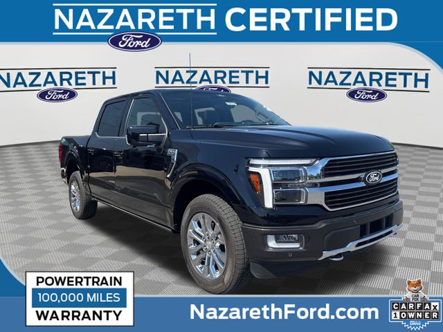 Black Metallic 2024 Ford F-150 King Ranch SuperCrew 4WD Pickup Truck Four-Wheel Drive Automatic