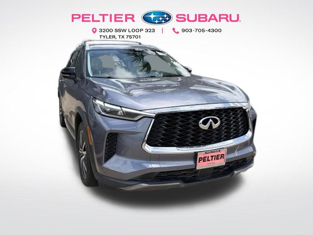 Moonbow Blue 2023 INFINITI QX60 Sensory AWD SUV / Crossover All-Wheel Drive 9-Speed Automatic