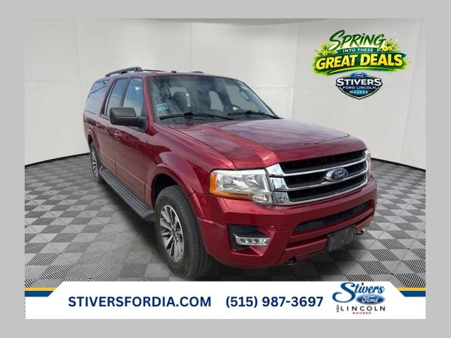 Ruby Red Metallic 2017 Ford Expedition EL XLT 4WD SUV / Crossover Four-Wheel Drive 6-Speed Automatic