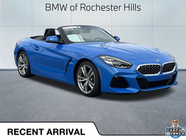 Misano Blue Metallic 2022 BMW Z4 sDrive30i RWD Convertible Rear-Wheel Drive 8-Speed Automatic