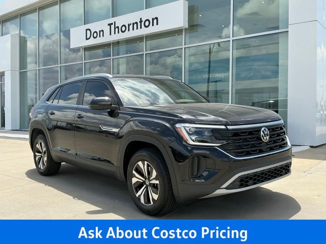 Deep Black Pearl 2026 Volkswagen Atlas Cross Sport SUV / Crossover Front-Wheel Drive 8-Speed Automatic