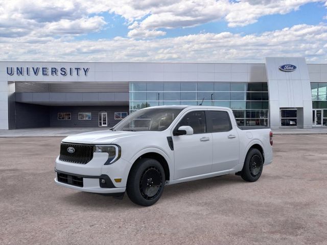 Oxford White 2025 Ford Maverick Pickup Truck All-Wheel Drive 7-Speed Automatic
