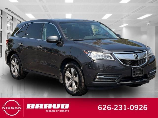 Gray (Graphite Luster Metallic) 2015 Acura MDX SUV / Crossover Front-Wheel Drive 6-Speed Automatic