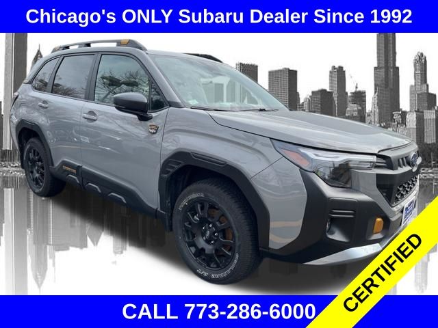 River Rock Pearl 2026 Subaru Forester Wilderness Crossover AWD SUV / Crossover All-Wheel Drive Continuously Variable Transmission