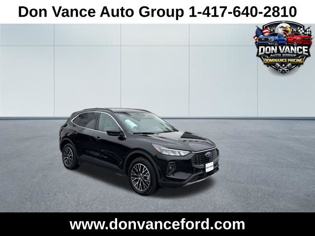 Agate Black Metallic 2025 Ford Escape Hybrid Plug-in FWD SUV / Crossover Front-Wheel Drive Continuously Variable Transmission