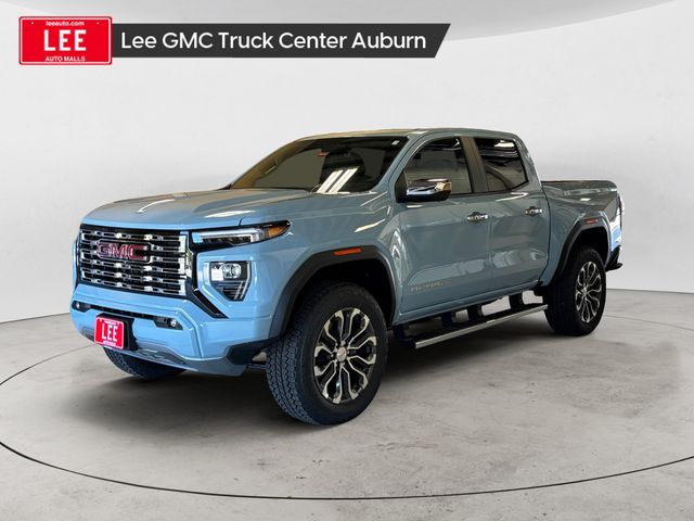 Glacier Metallic 2026 GMC Canyon Denali Crew Cab 4WD Pickup Truck Four-Wheel Drive 8-Speed Automatic
