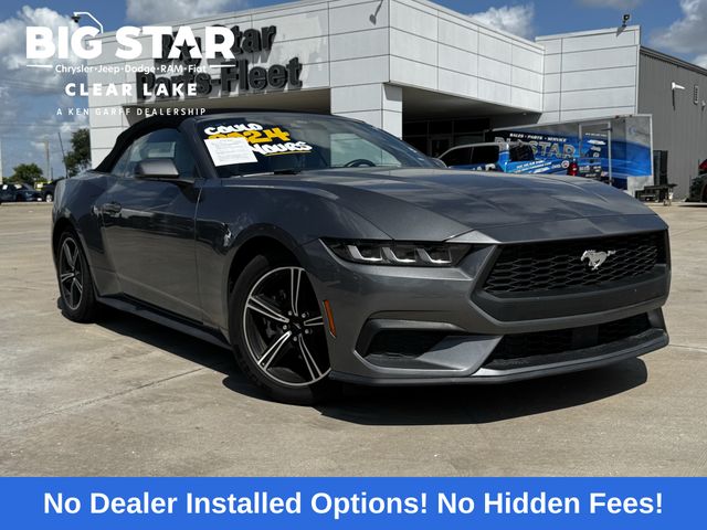 2024 Ford Mustang EcoBoost Premium Gray at DeMontrond Mazda