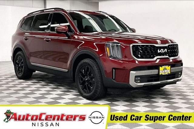 Dawning Red 2023 Kia Telluride SUV / Crossover All-Wheel Drive 8-Speed Automatic