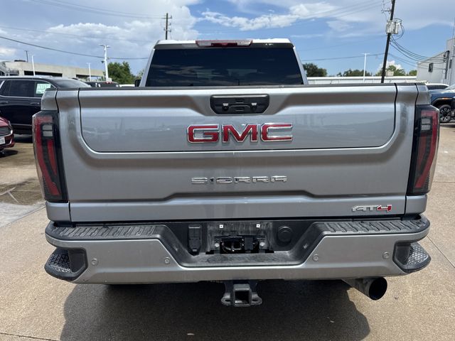 2025 GMC Sierra 2500HD AT4 Silver at Bayway Cadillac of The Woodlands