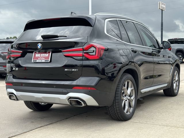 2022 BMW X3 sDrive30i Black at Westside Lexus