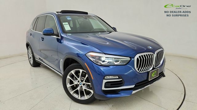Phytonic Blue Metallic 2019 BMW X5 xDrive40i AWD SUV / Crossover All-Wheel Drive 8-Speed Automatic