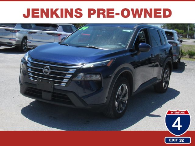 Deep Ocean Blue Pearl 2024 Nissan Rogue SUV / Crossover All-Wheel Drive Continuously Variable Transmission