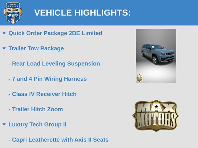 New 2026 Jeep Grand Cherokee L SUV