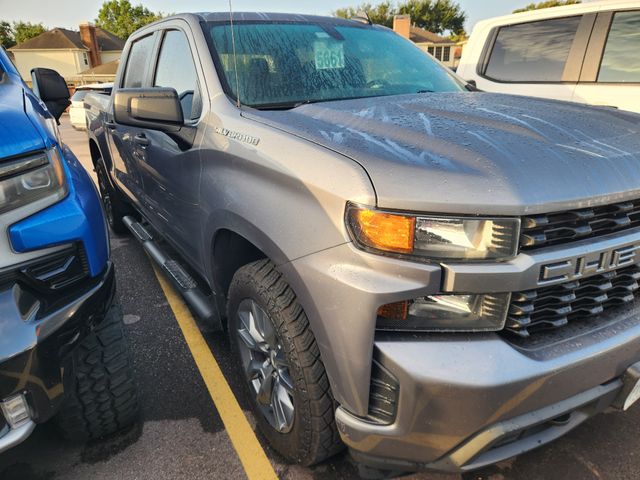 Gray (Satin Steel Metallic) 2021 Chevrolet Silverado 1500 Pickup Truck 4X2 8-Speed Automatic