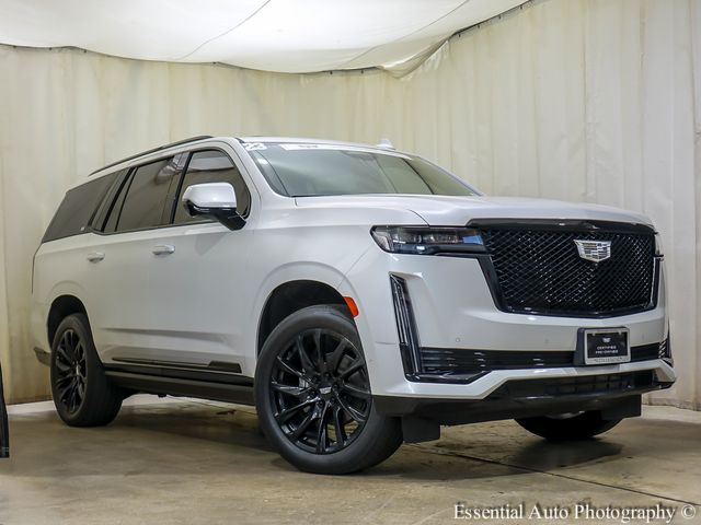 Crystal White Tricoat 2023 Cadillac Escalade Sport 4WD SUV / Crossover Four-Wheel Drive Automatic