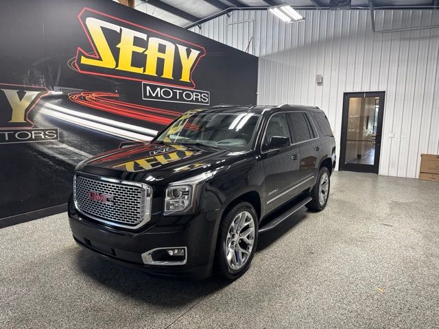 Onyx Black 2015 GMC Yukon SUV / Crossover Four-Wheel Drive 6-Speed Automatic Overdrive