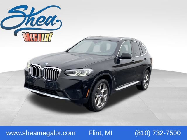Black 2024 BMW X3 SUV / Crossover All-Wheel Drive 8-Speed Automatic