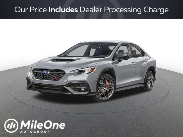 Ice Silver Metallic 2026 Subaru WRX tS AWD Sedan All-Wheel Drive 6-Speed Manual